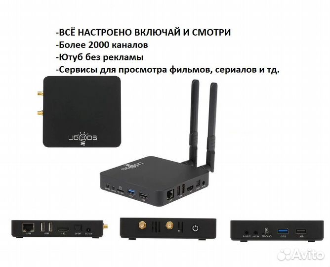 Тв Приставка TV BOX Ugoos AM6 B plus