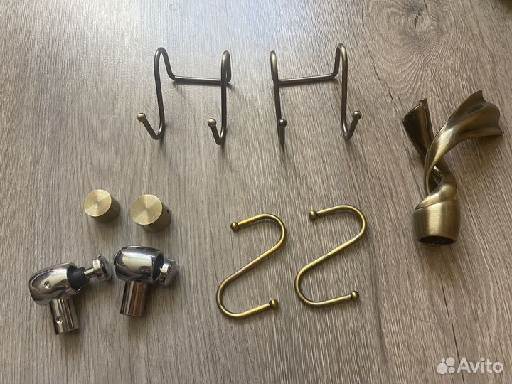 Акскссуары для рейлинга и карниза