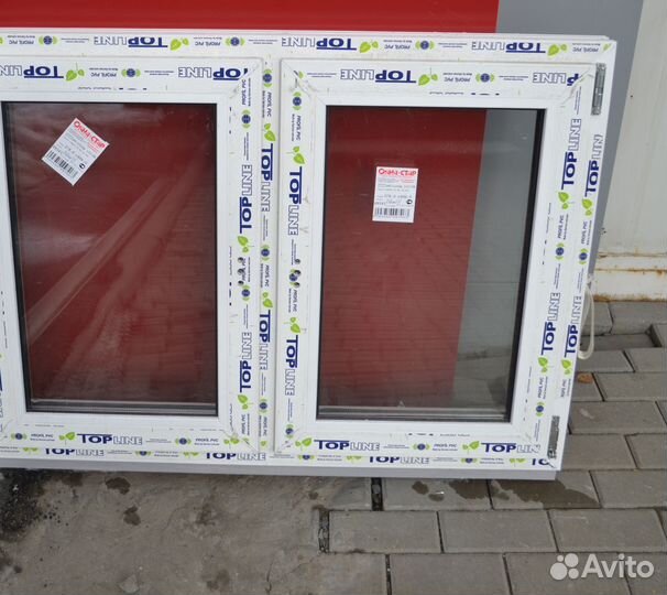 Готовые окна 110х80 пластиковые