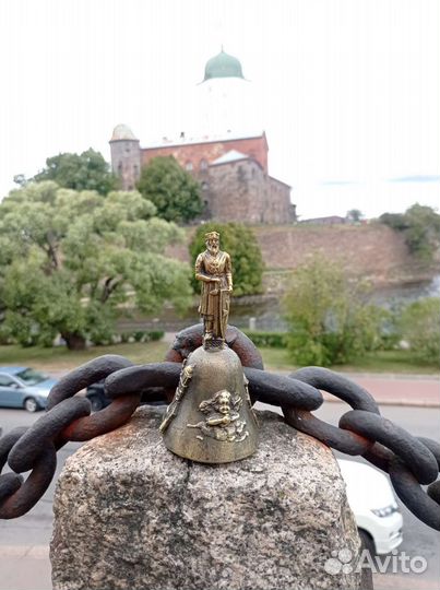Колокольчик Выборг. бронза