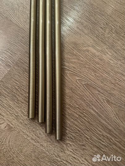 Карнизы для штор настенный двухярусный 282см