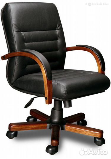 Кресло для руководителя (орех тай) Myra B Laguna п
