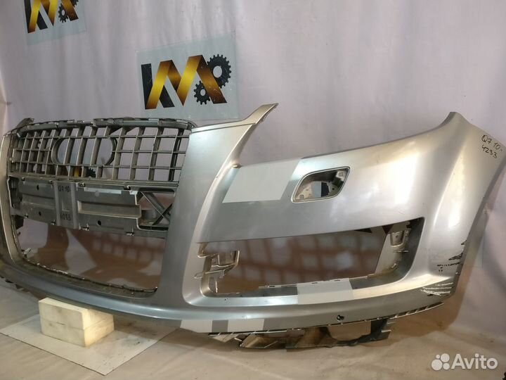 Audi Q7 10-15 Бампер Передний 4233