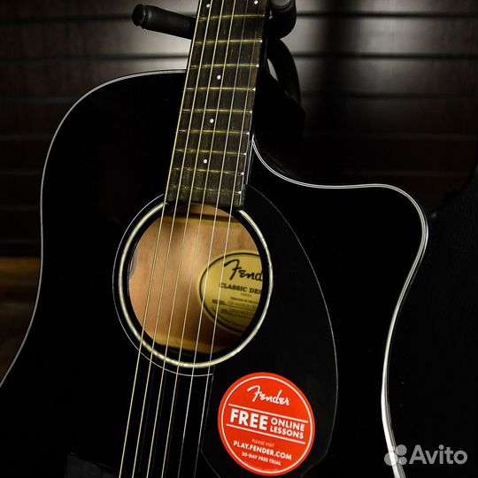 Электроакустическая гитара Fender + Аксессуары