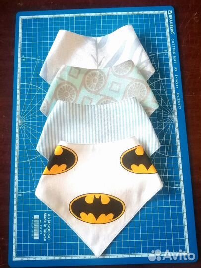 Слюнявчики-банданы