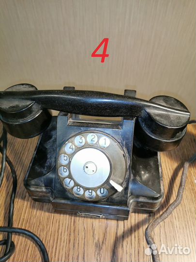 Старый телефон. Телефон с диском