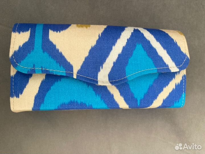 Клатч тканевый б/у