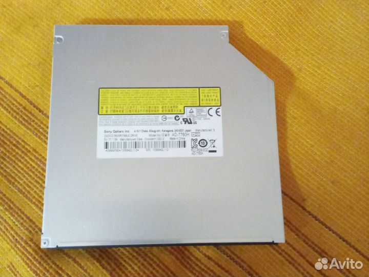 Dvd rw привод для ноутбука. Sony optiarc