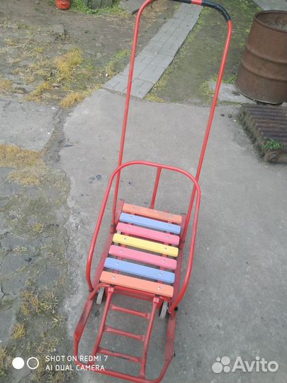 Санки детские 2в1