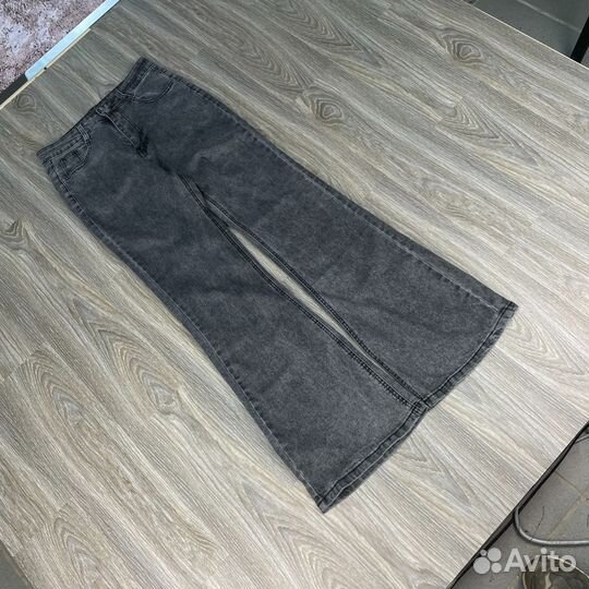 Джинсы клеш мужские opium y2k