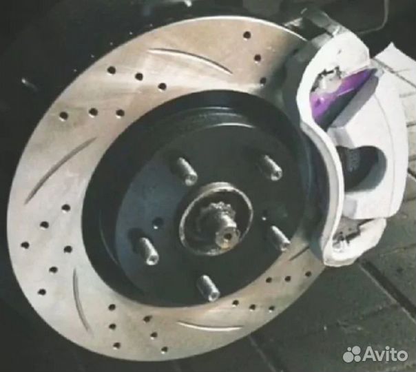 Перфорированные тормозные диски tayga bdf218