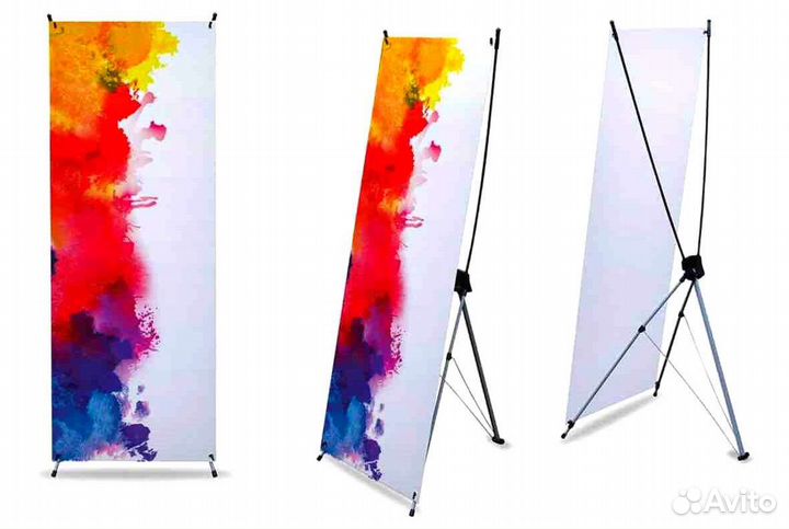 Х банер, ролл ап под ключ