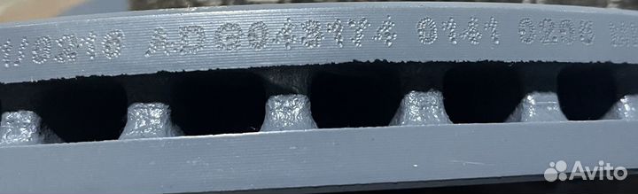 Тормозной диск Chevrolet Aveo