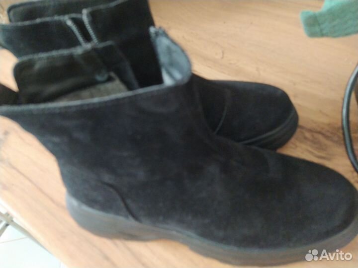 Сапоги женские натуральная кожа 39