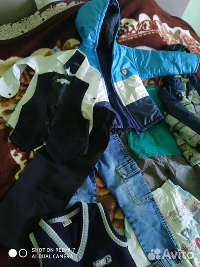 Зимний костюм для мальчика 92 tokka