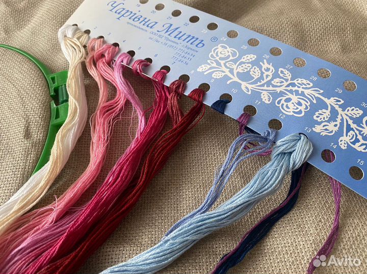 Набор для вышивания крестиком 40*40 Чаривна мить