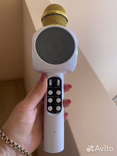 Караоке микрофон детский