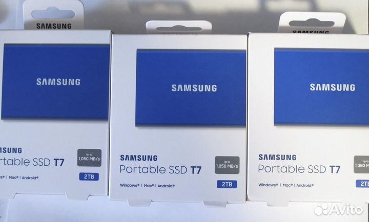 Samsung Portable SSD T7 2Tb новый