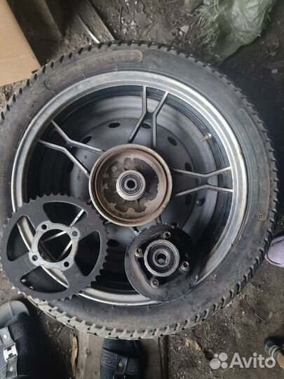 Заднее колесо альфа-ямасаки