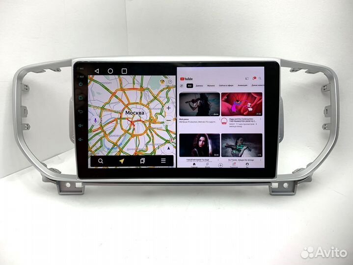 Maгнитола Android на Kia Sportage IV