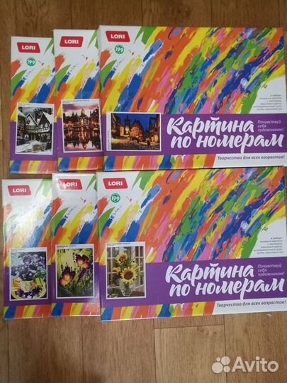 Картины по номерам новые
