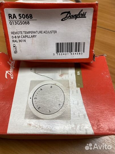 Danfoss RA5068 Терморегулятор