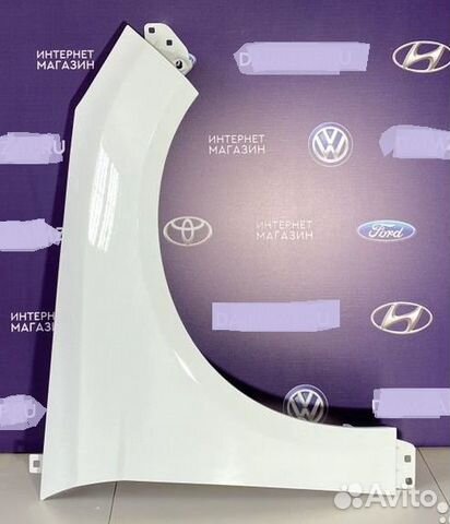 Крыло правое Ford focus 3 (2011-2015) белое