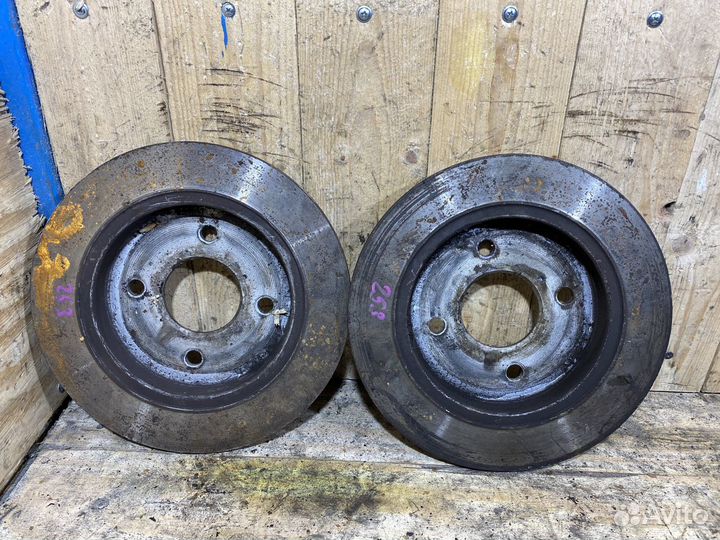 Комплект задних тормозных дисков Ford Focus 1