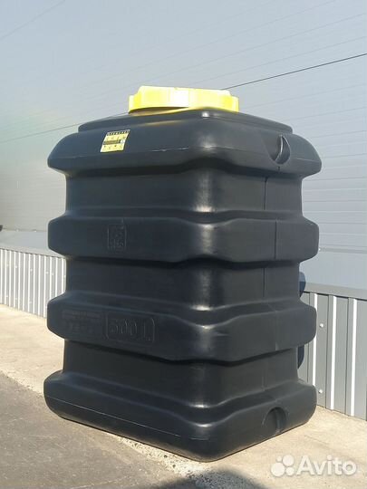 Бак из пластика прочный 300, 500, 750, 1000 литров