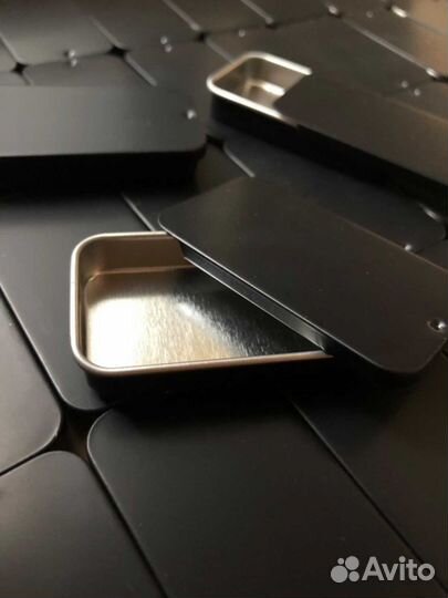 Тара для косметики/ Баночки алюминиевые