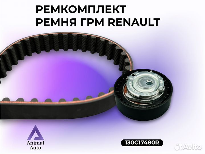 Renault Ремкомплект ремня грм, арт. 130C17480R, 1