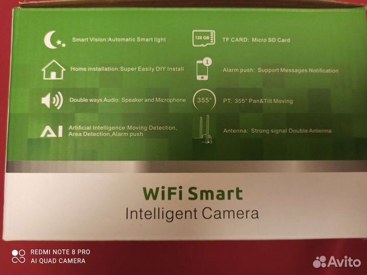 Камера видеонаблюдения 4G универсальная,с сим карт