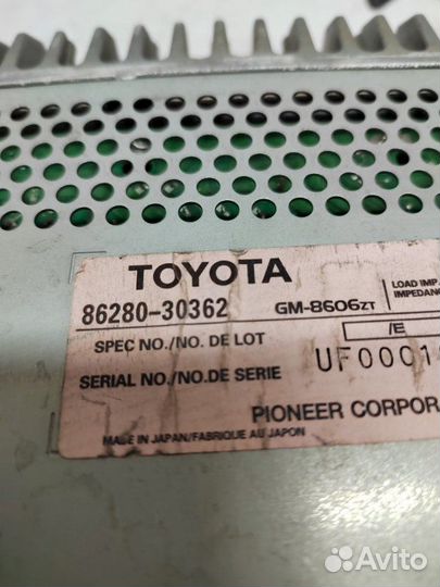 Усилитель звука Lexus Gs300 JZS160 2jzge 1997-2004