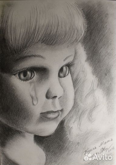 Рисунок простым карандашом 