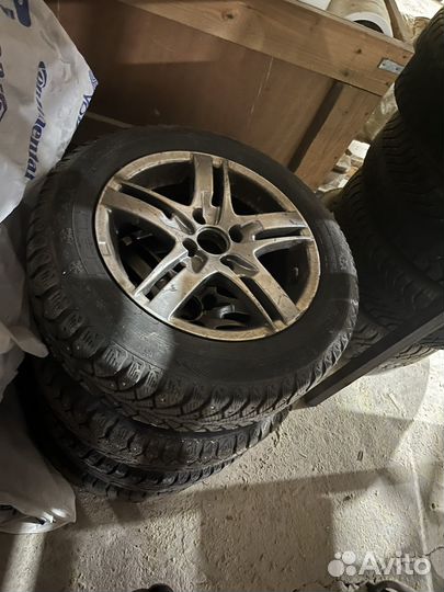 Продам колеса 4х98 r15 шипы
