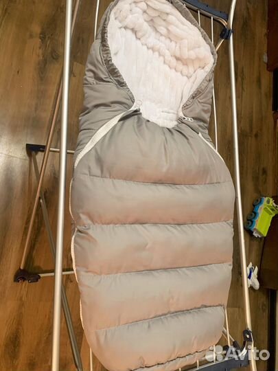 Зимний конверт в коляску