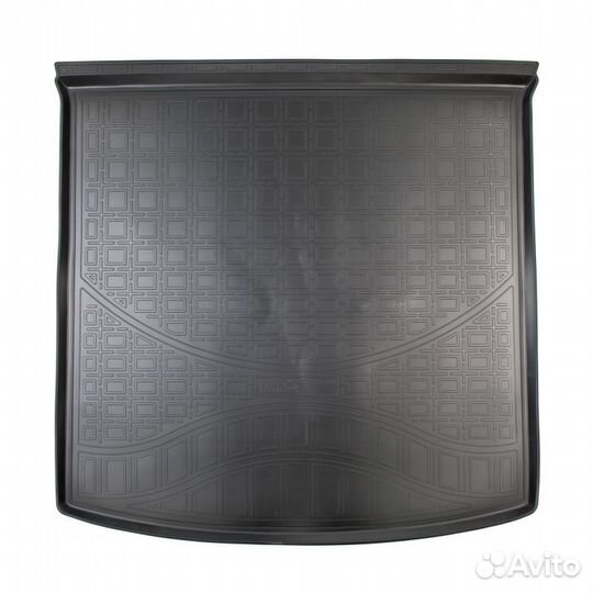 Ковер багажник для skoda kodiaq, 2 017, полиур