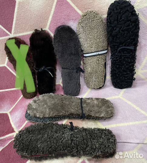Стельки из овчины