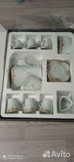 Чайный сервиз новый в коробке