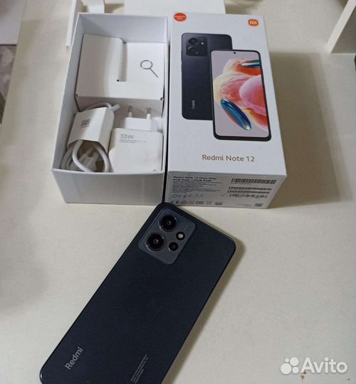 Мобильные телефоны бу xiaomi redmi note 12 Black