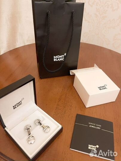 Запонки montblanc