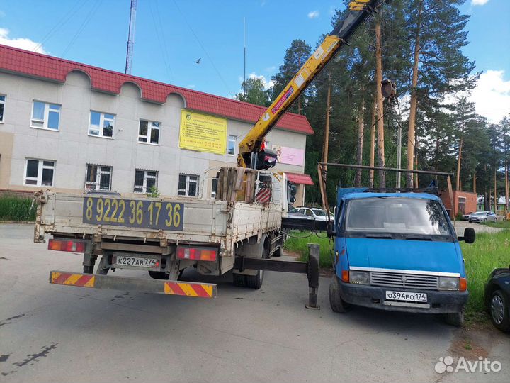 Аренда и услуги манипулятора, стрела 6.3 т