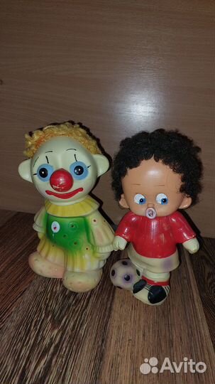 Игрушки резиновые. СССР