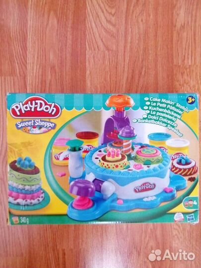 Игровой набор play doh Фабрика тортиков
