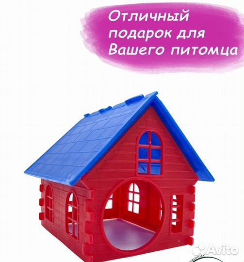 Домик для грызунов новый