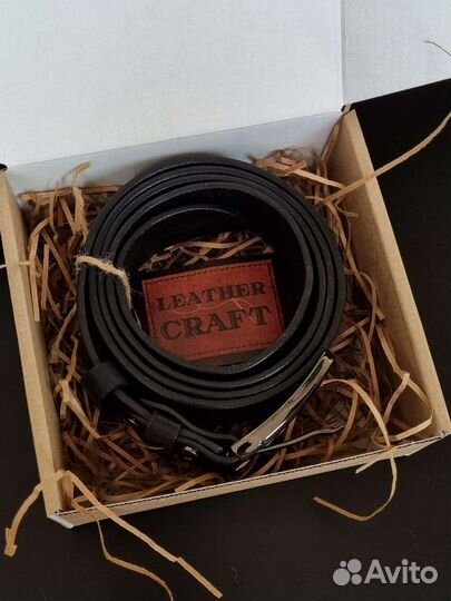 Ремень мужской из натуральной кожи