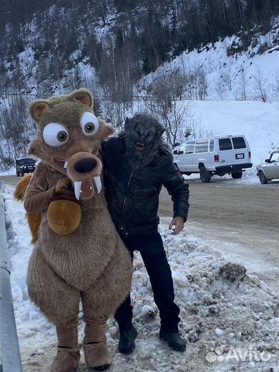 Ростовой костюм белка 