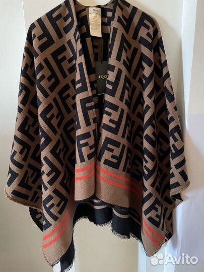 Куртка Пончо Fendi Оригинал