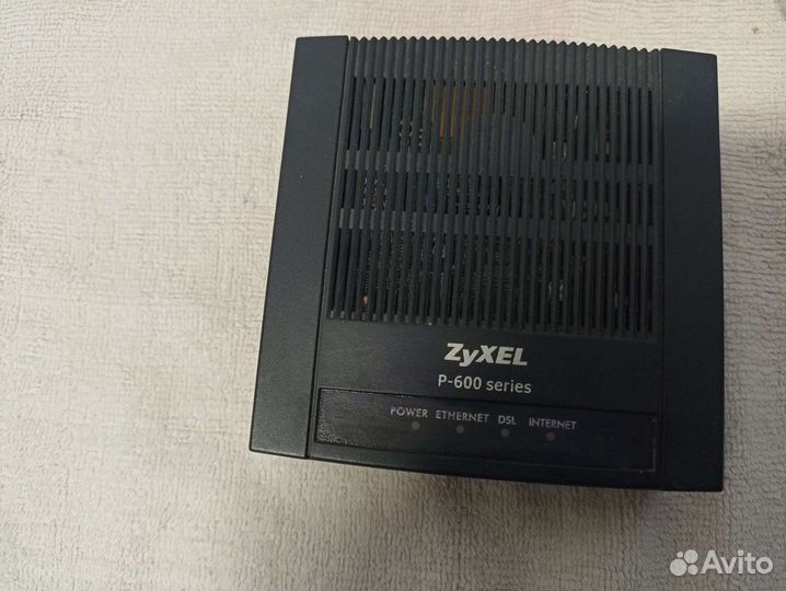 Модем роутер adsl 2+ zyxel P600 series