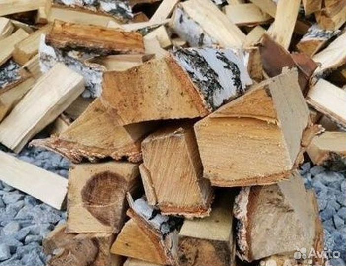 Дрова березовые колотые дрв-2848